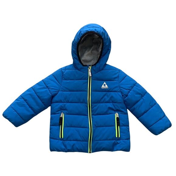 Gerry Boys Size 3T Blue Bubble Puffer Jacket - Picture 1 of 14